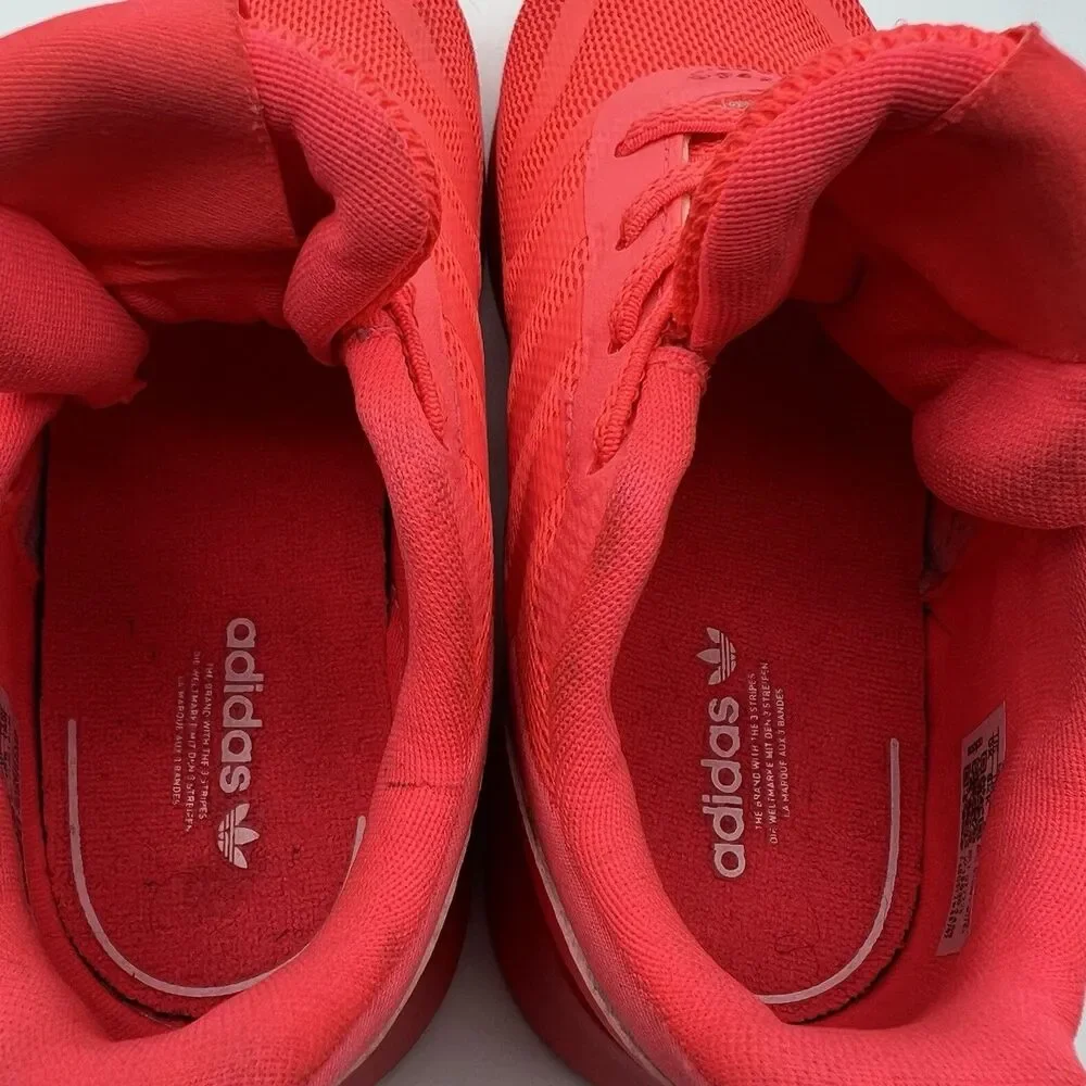Adidas Originals Multix GX2226 Unisex Toddler Shoes Neon Orange Pink Size 9 K